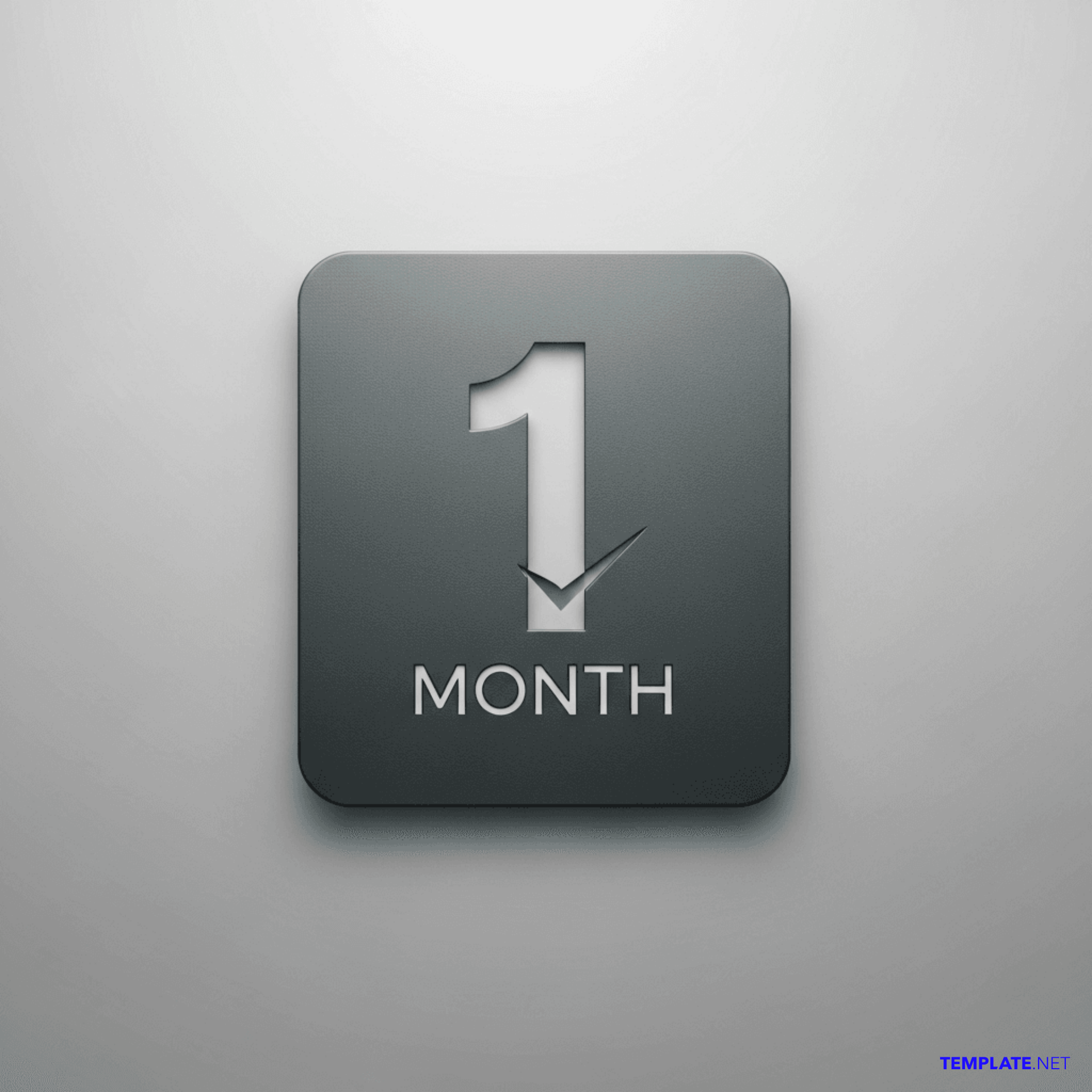 1 Month Service & Progression Badges