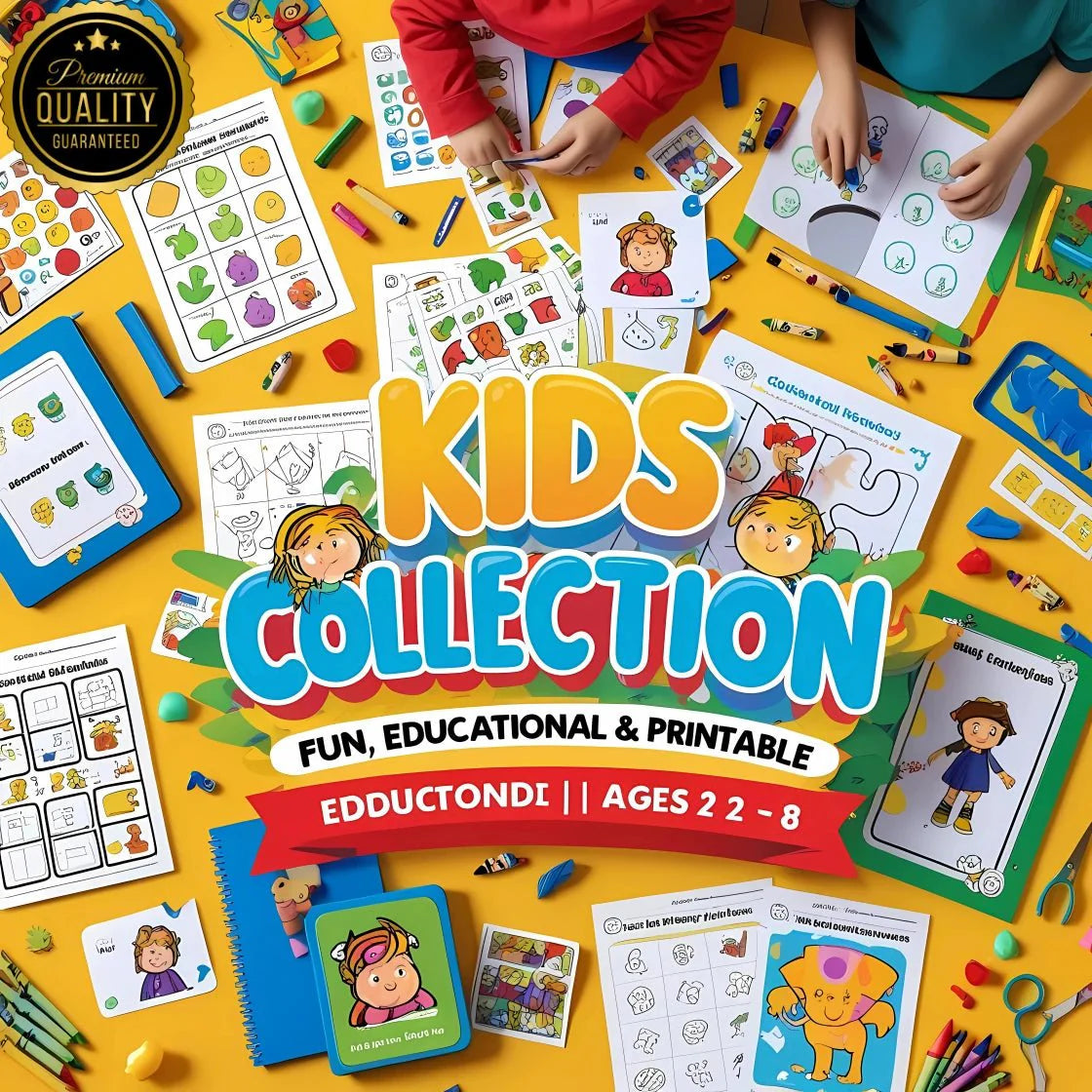Kids Digital Collection – Fun & Educational Printables, Activities, and Creative Templates for Children
