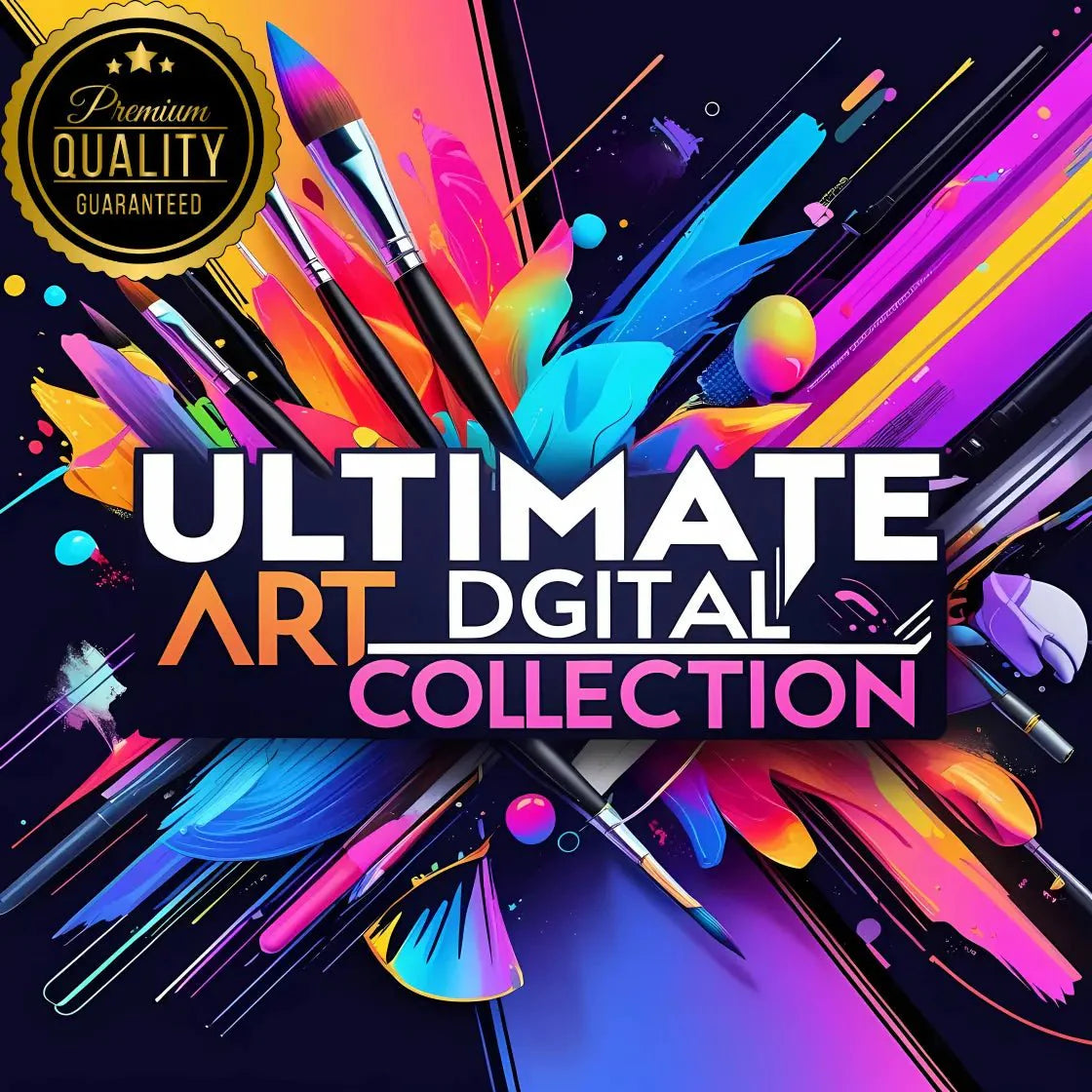 Ultimate Digital Art Collection – Premium Bundle of Illustrations, Backgrounds & Creative Assets