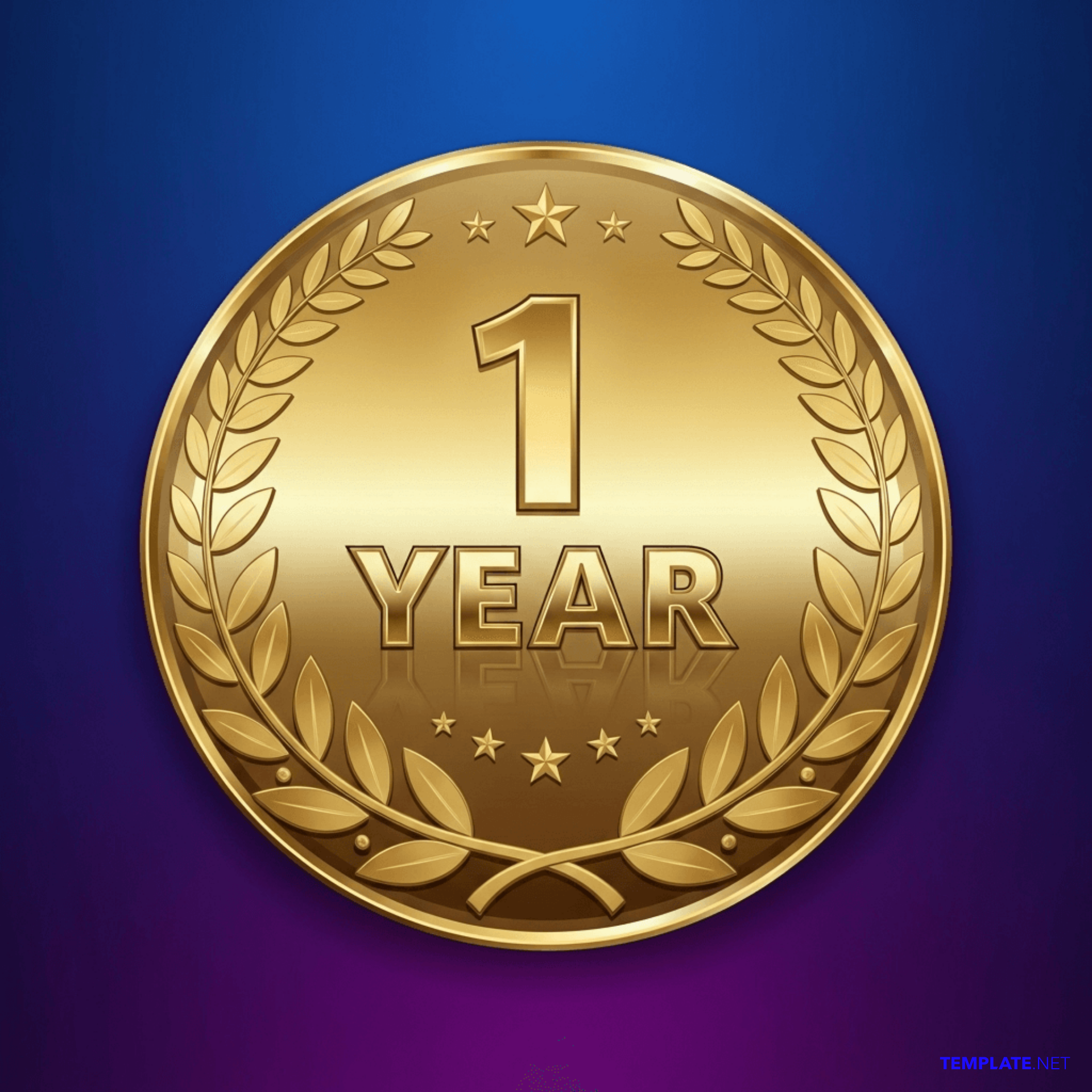1 Year Service & Progression Badges