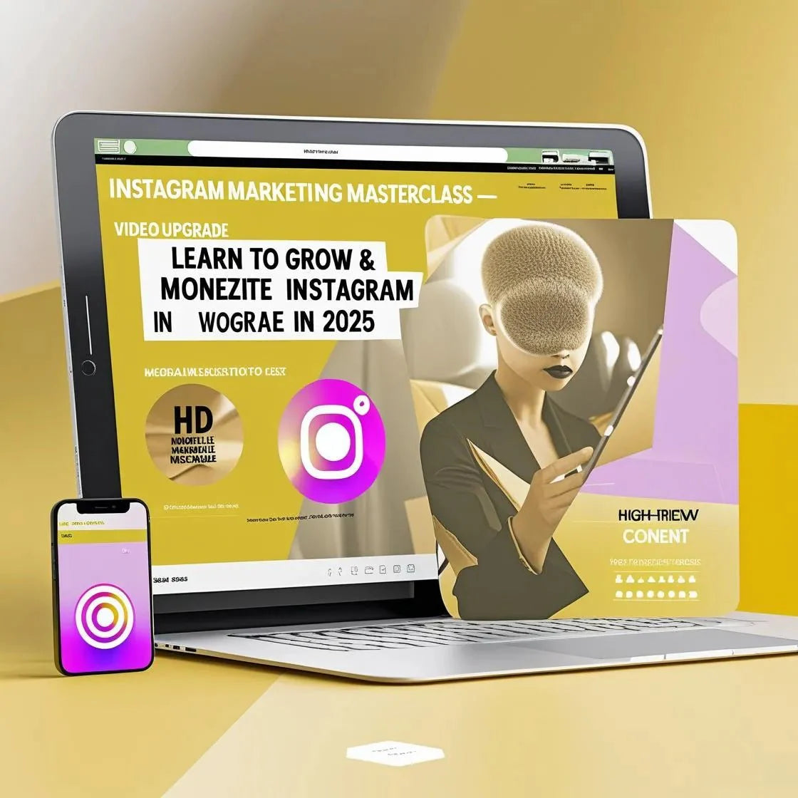 Instagram Marketing Masterclass – Video Upgrade | Learn How to Grow & Monetize in 2025