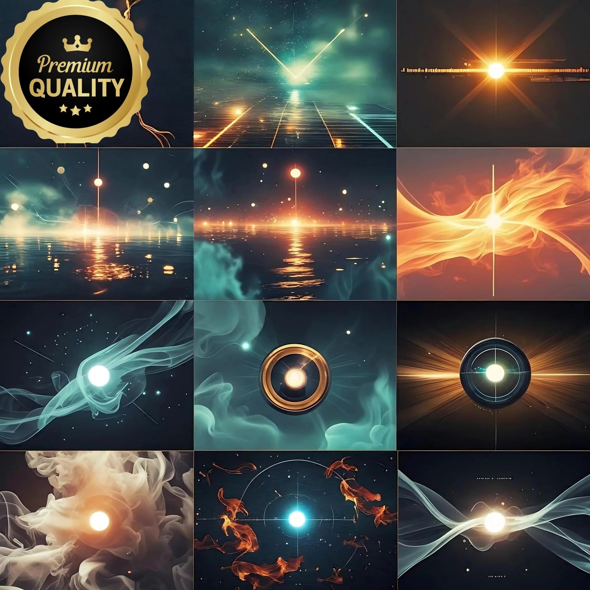 Professional Overlays – 10K+ Cinematic Light Leaks, Glows, Textures & Effects for Video & Photo Editing