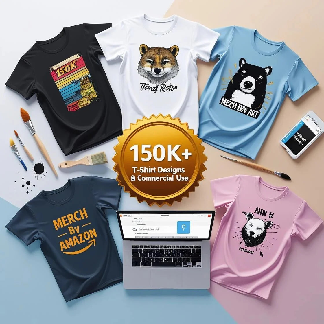 T-Shirts Design Collection – 150K+ Unique Print Templates for Men, Women & Unisex Apparel