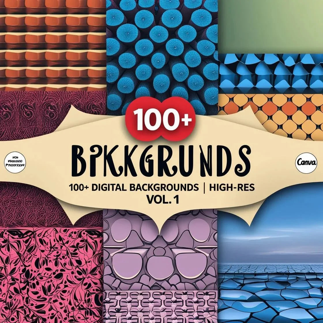 Massive Backgrounds Bundle V1 – 700+ High-Resolution Textures & Backdrops for Design & Print
