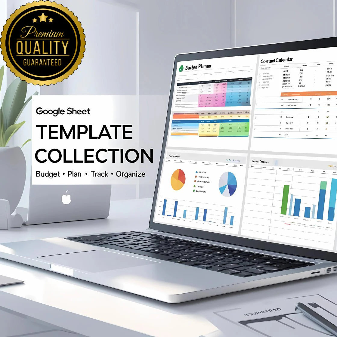 Google Sheet Template Collection – Smart & Editable Spreadsheets for Business, Budgeting, and Productivity